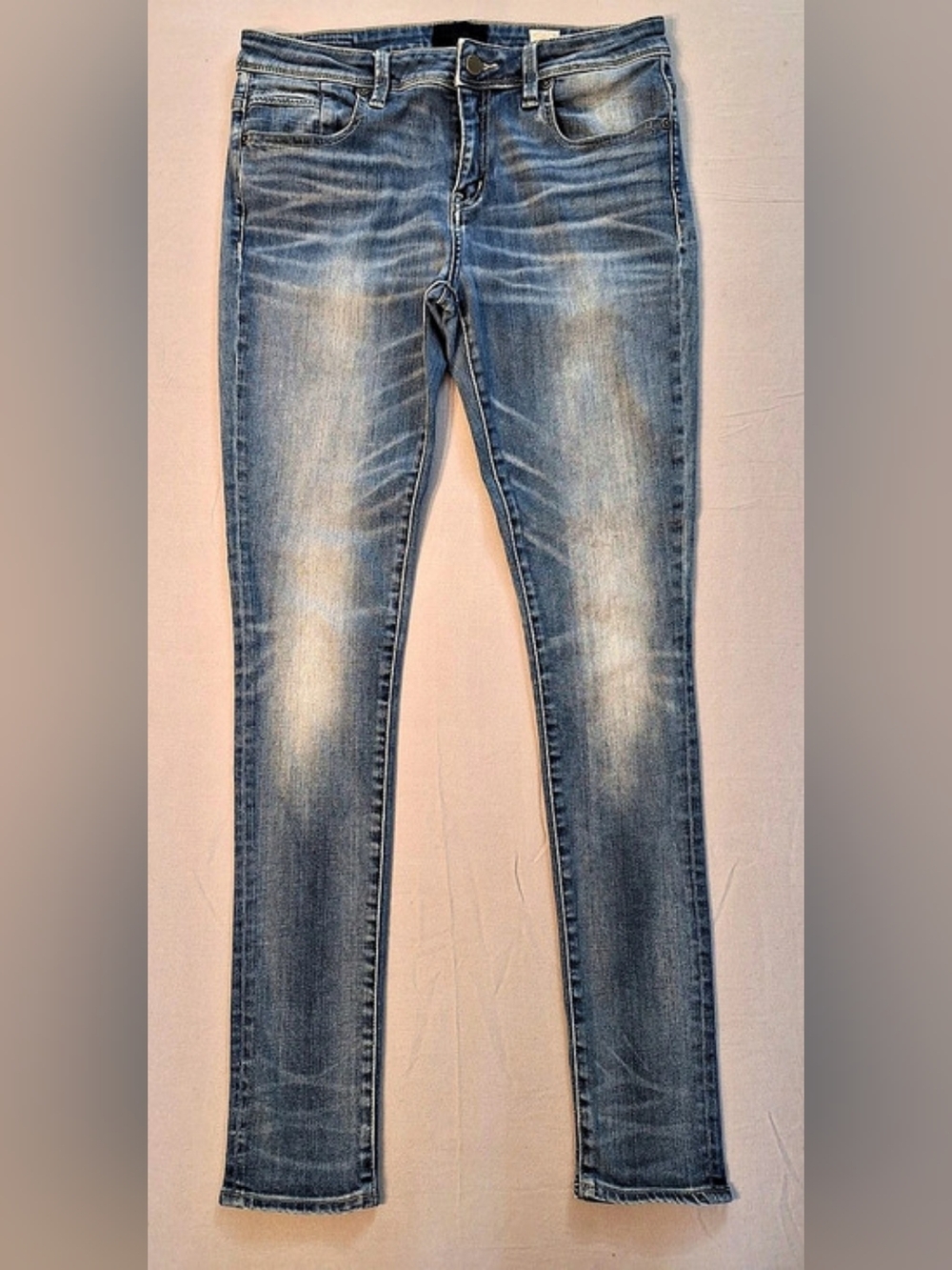 Buckle Black Fit No. 76 Skinny Women's Jeans Candiani Italian Denim Waist 29